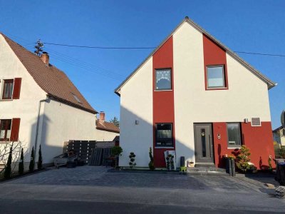 Modernes Einfamilienhaus mit Garten PV Anlage und A Plus Effizienz in Großniedesheim