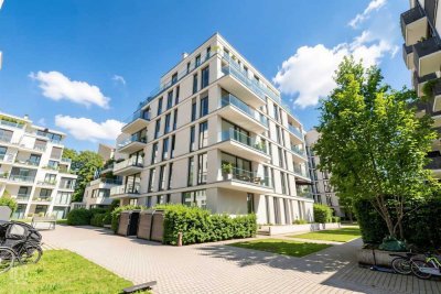 Neubau-Highlight in Mitte: Großzügige Wohnung mit Garten-Terrasse in Bestlage