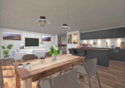 NEUE Planung - Traumhafte 3-Zimmer-Neubauwohnung mit 153 m² Garten
