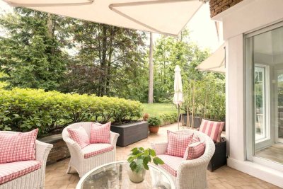 Provision Frei: Exklusive Gartenwohnung in Dahlem  mit Privatgarten & Terrasse