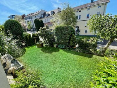 Renovierte 3,5-Zimmer-Wohnung mit Terrasse und Garten im Zentrum von Ludwigsburg