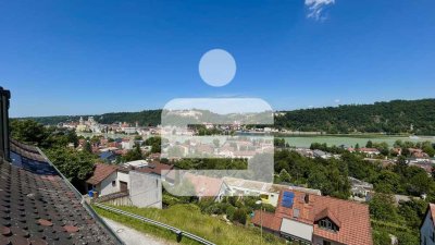 Charmante Dachgeschosswohnung in einem Dreiparteienhaus in Passau-Innstadt