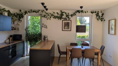 Neuwertige Gartenwohnung in Graz-Andritz mit Pool, großer Terrasse und Garagenplatz