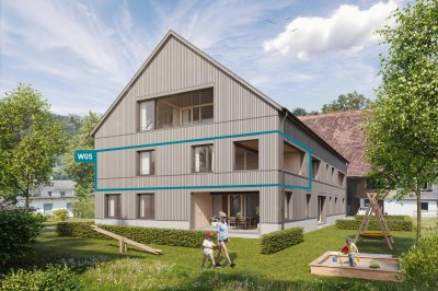 Modernes Wohnen an der Oberen Straße: 3-Zimmer-Wohnung Obergeschoss W05