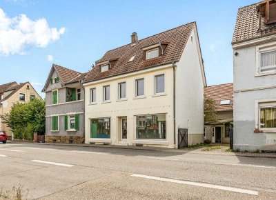 Vielseitig nutzbares Wohn- und Geschäftshaus mit Blickfangpotenzial