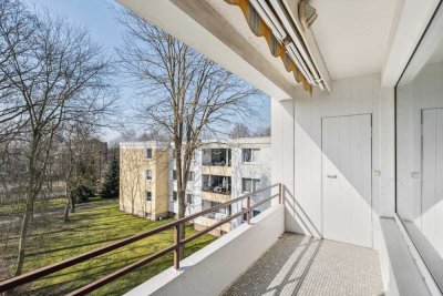 Gemütliche 2-Zimmer Wohnung mit herrlichem Ausblick in Altwarmbüchen