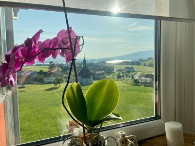 Sonnige 3-Zimmer Wohnung am Mondsee mit See- und Bergblick - PROVISIONSFREI