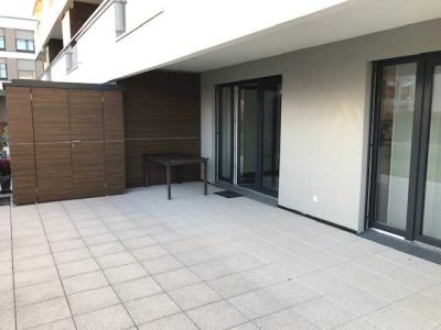 Neuwertige 3-Raum-EG-Wohnung mit Terrasse und Einbauküche in Oberteuringen Innnnozenz-Fehr-Straße 31
