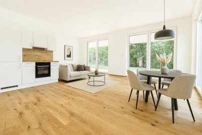 PROVISIONSFREIER ERSTBEZUG - BJ 2025 - 2 Zimmer - ca. 46m² gew. NFL - Garten - Terrasse - Garage (optional)