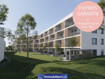 Baustart bereits erfolgt - Wohnen am Uberlberg - Neubau- Gartenwohnung in Bestlage in Bad Schallerbach Top 6