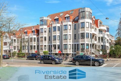 1-Zimmer-Wohnung in Top-Lage am Osterdeich