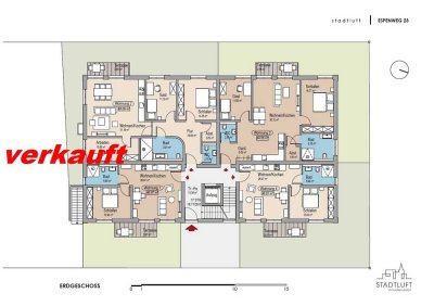 NEU! Neubauprojekt an den Fischteichen mit KFW 40 QNG Förderkredit