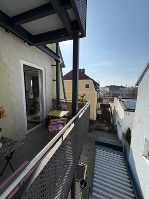 Helle 4-Zimmer Wohnung mit Balkon im 3. OG in Steinweg-Pfaffenstein