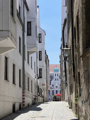 Ruhige 2-Zimmer-EG-Wohnung in zentraler Innenstadtlage mit Blick auf begrünten Innenhof