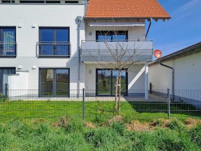 Provisionsfreie, Exklusive, neuwertige, 3 Zimmer Erdgeschosswohnung mit Garten in Kirchweidach