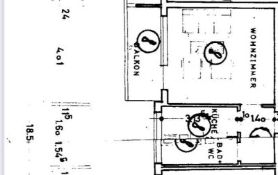 1-Zimmer Wohnung mit Balkon in Singen (Hohentwiel)