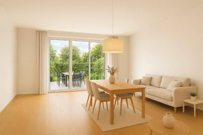 Kapitalanlage Mit Zukunft | 2 Zimmer | 42,51 m² WFL | Terrasse & Eigengarten | Passivhausqualität | Bezugsfertig 2027