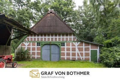 Unikat - niedersächsisches Hallenhaus (fast) im Originalzustand