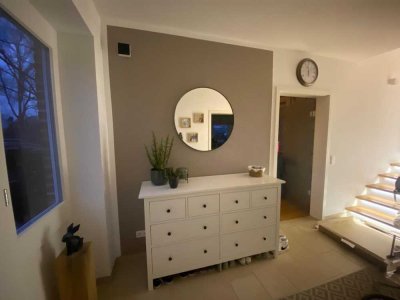 Traumhafte Maisonette-Wohnung mit Garten und Werseblick