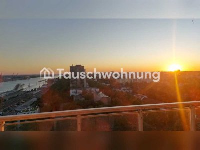 Tauschwohnung: 20. Stock 1-Zimmer-Wohnung am Fischmarkt