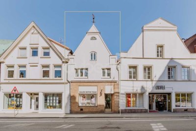 Kleines Stadthaus mit Entwicklungspotenzial in Toplage von Lüneburg.
