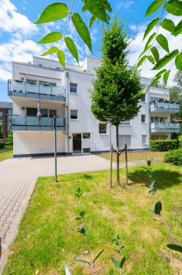 Nur mit Wohnberechtigungsschein!! Moderne, ruhige & barrierearme 1-Raum Wohnung m. Balkon am Park