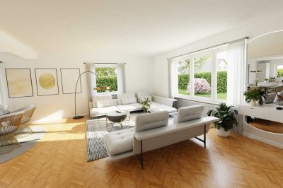 Großzügiges, renovierungsbedürftiges  Einfamilienhaus in Augsburg-Göggingen