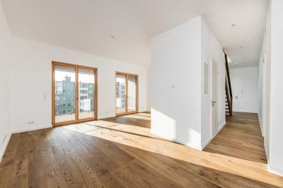 Penthouse Deluxe: Dachterrasse, Loggia & Luftwärmepumpe – provisionsfrei!