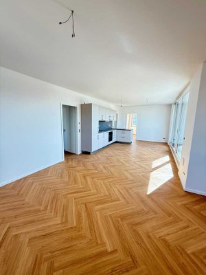 Exklusive 5-Zimmer-Wohnung mit Einbauküche und großer Terrasse - Erstbezug!