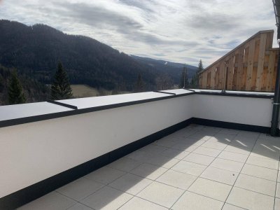 25 – Sonnige Dachgeschoss-Maisonette am Semmering – Ihr Panorama-Paradies – Provisionsfrei mit Zweitwohnsitzwidmung