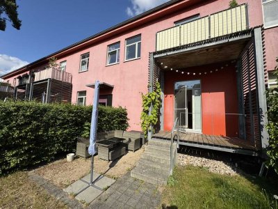 Schöne 2-Zimmer-Erdgeschosswohnung mit Garten und EBK in Wustermark