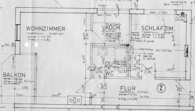ruhige 2 ZW im Zentrum von Echterdingen