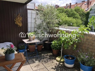 Tauschwohnung: 2-Zimmer Wohnung mit Dachterasse