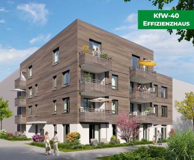 Lichtdurchflutete 3-Zimmerwohnung mit Süd-Ost Loggia im Stadtquartier