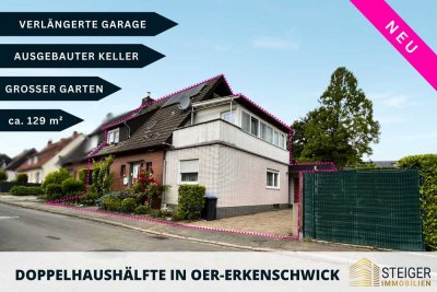 Ihr persönliches Raumwunder – Großzügiges Familienhaus + Garten + Garage in Oer-Erkenschwick