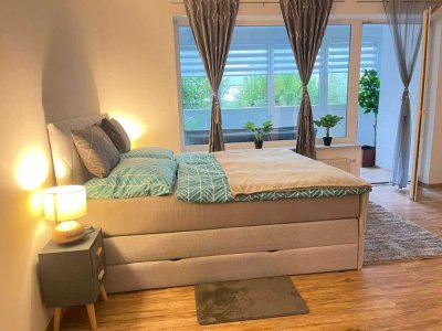 moderne 1,5 Zimmer Wohnung mit Südbalkon