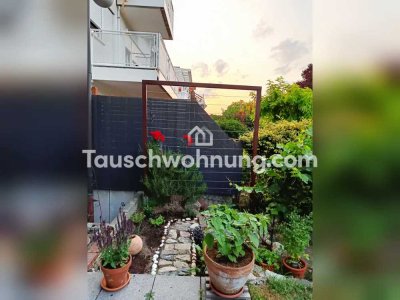Tauschwohnung: Gemütliche Wohnung mit Garten gegen kleines Häuschen