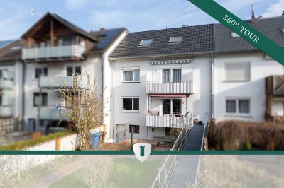 Teilmodernisiertes REH mit 2 Whg. (EG-Whg. bezugsfrei, 1. OG mit Nießbrauch belastet) in Radolfzell