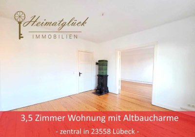 3,5 Zimmer Wohnung mit Altbaucharme
- Zentral in 23558 Lübeck -
