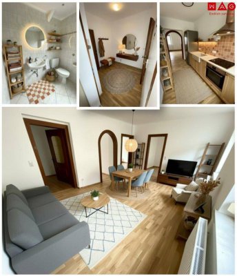 Wohnen mit Charme! Ruhige 3-Zimmer-Erdgeschosswohnung in Steyr-Münichholz mit Grünblick, hellem Wohnbereich &amp; stilvollem Ambiente – perfekt für alle, die das Besondere lieben!