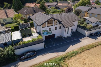 Exklusives Einfamilienhaus mit Ausblick und Wellnessbereich