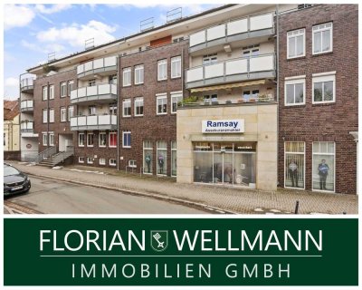 Bremen - Burglesum | Helle, moderne Maisonette-Wohnung mit großer Dachterrasse und Tiefgaragenstellp