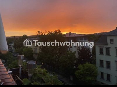 Tauschwohnung: Schöne 2 Raum Wohnung mit Balkon im grünen Striesen