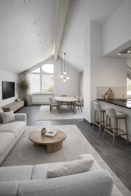 4-Zi-Dachgeschoss Wohnung mit herrlichem Weitblick