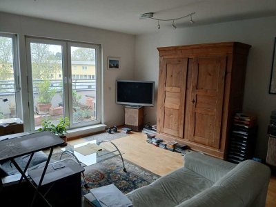 Exklusive 3-Zimmer Penthouse-Wohnung im 5. OG mit Balkon in Karlsruhe Nordstadt