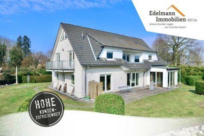 Einzigartiges ZFH mit 10 Zimmern in Dierhagen, ca. 280 m² Wfl. & ca. 1.400 m² Grdst. in Ostseenähe!