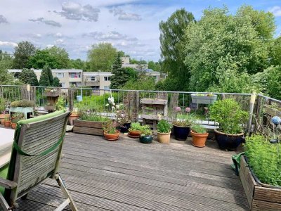 Schöne 3,5-Zimmer-Wohnung mit Dachterrasse (55 m²) in Hattingen