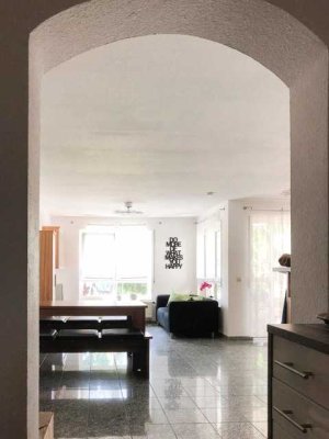Sonnige 3,5-Zimmer-Wohnung mit Gartenanteil in ruhiger Lage in Schönaich
