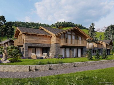 MONTE LAGO – Luxuriöse Alpenchalets mit erstklassigem RenditepotenzialTyp Landhaus 9a/9b