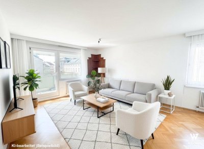 Perfekt aufgeteilte Wohnung mit Balkon | KFZ Stellplatz | Klimaanlage | Nähe U-Bahn U4 &amp; 57a